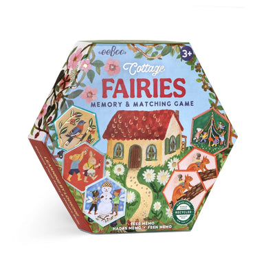 eeBoo Cottage Fairies Memory & Matching Game