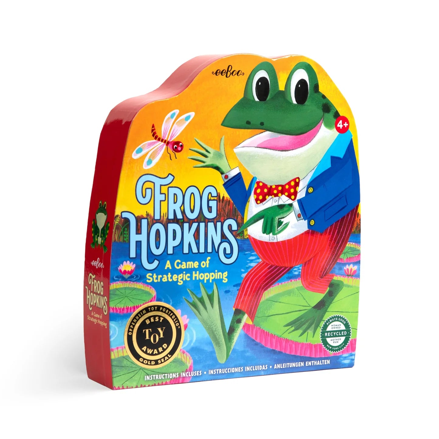 eeBoo Frog Hopkins - A Game of Strategic Hopping