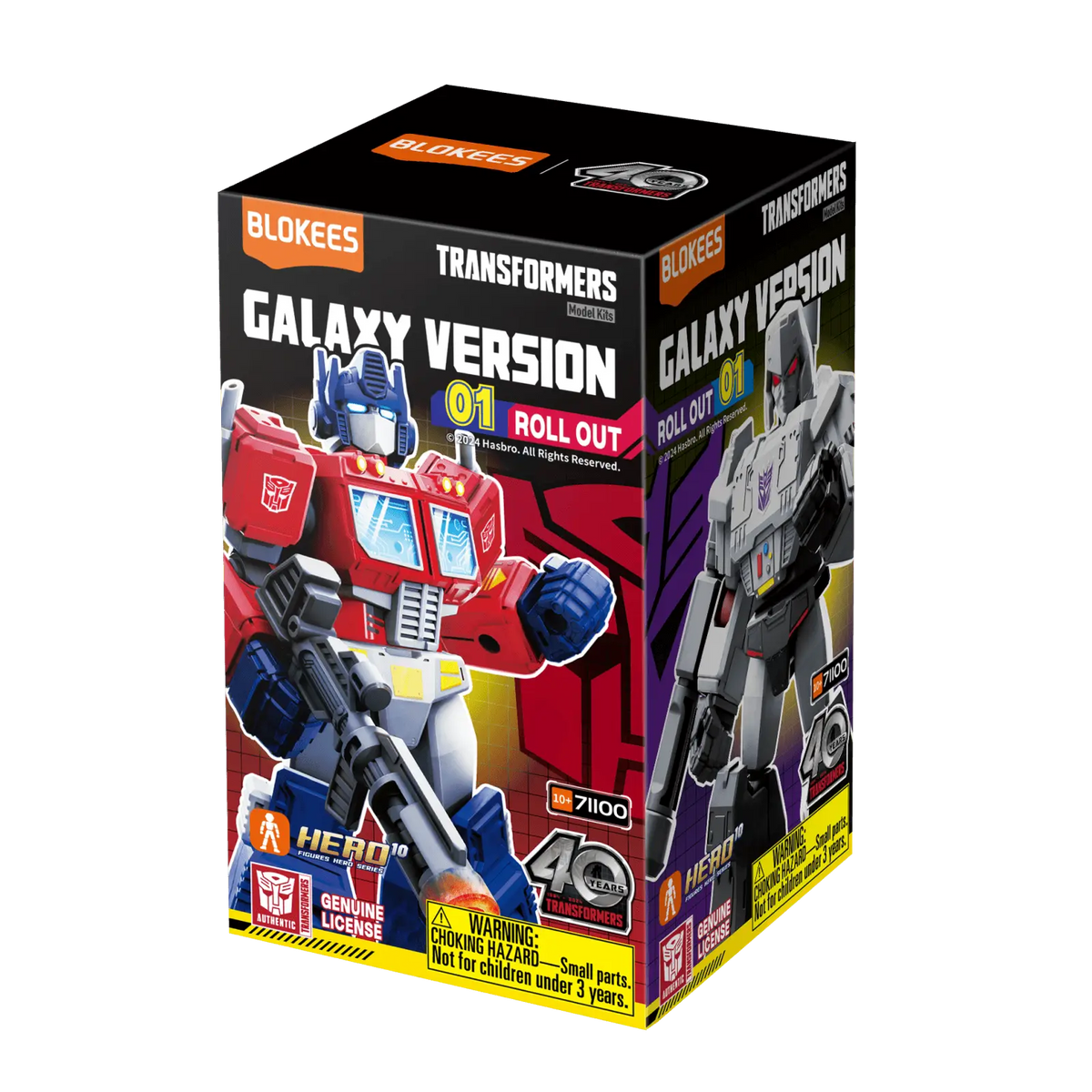 スーパー戦隊 ブロックフィギュア 群星版１弾 GALAXY VERSION BLK Transformers Galaxy Version 01 Roll Out Mystery Box — Bird in Hand