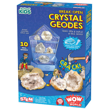 Break Open Crystal Geodes