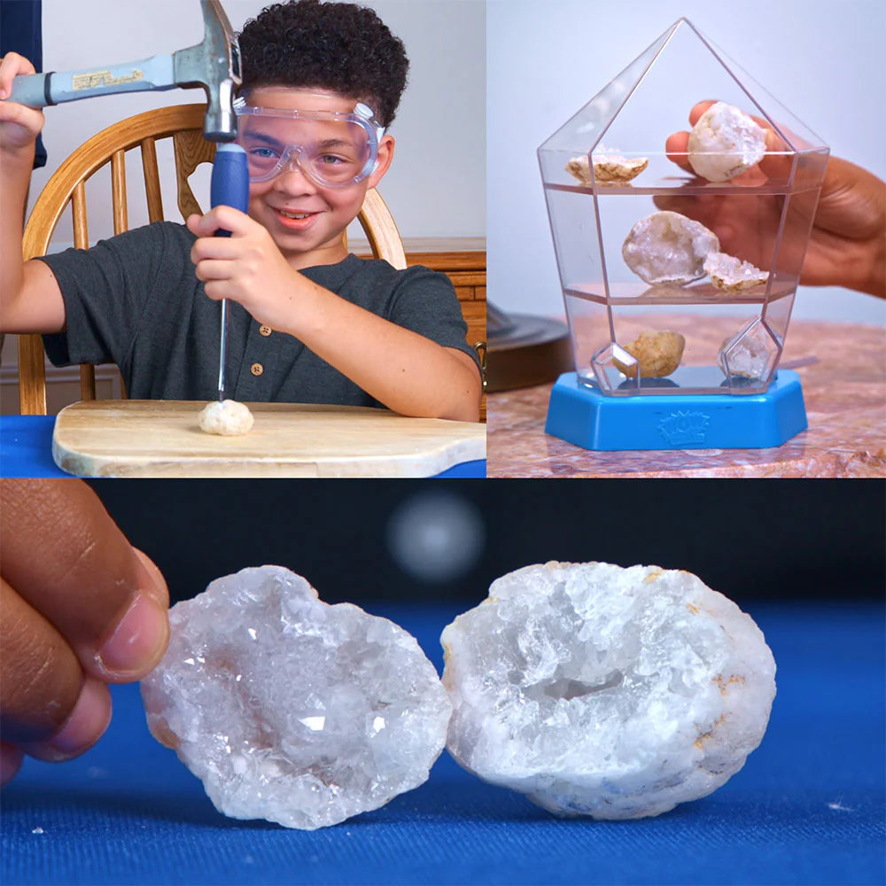 Break Open Crystal Geodes