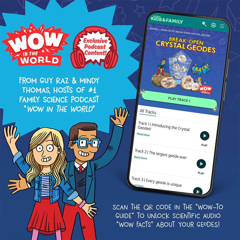 Break Open Crystal Geodes