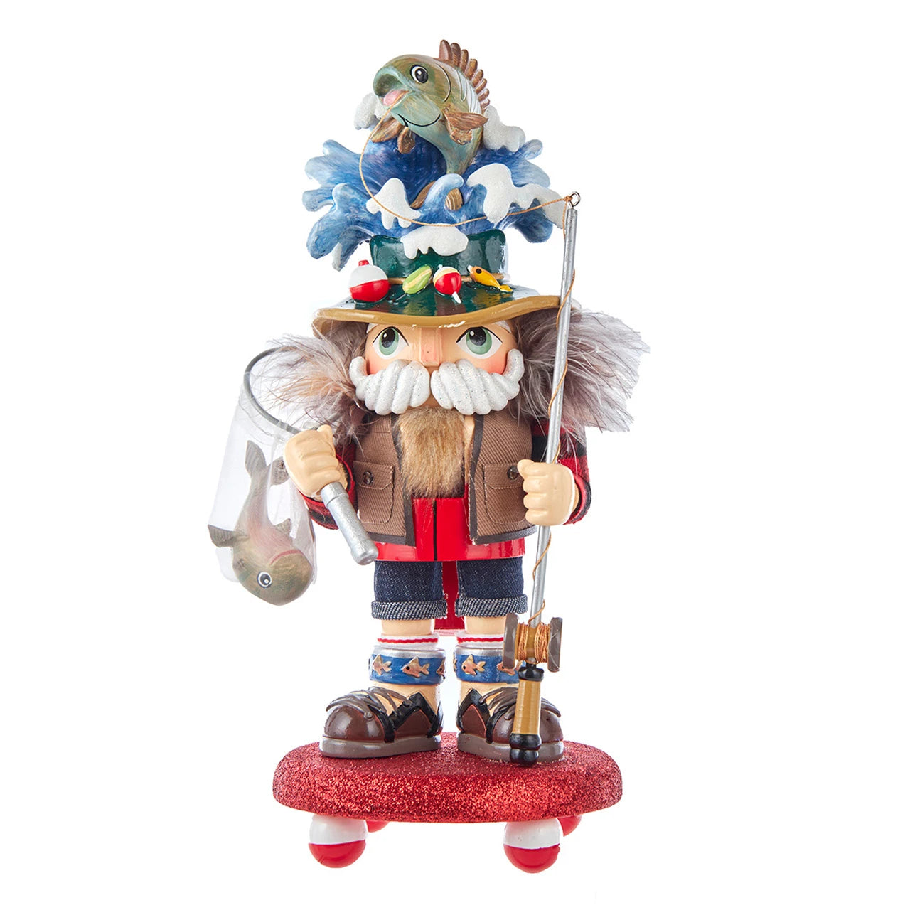 KA Nutcracker 12" Fisherman