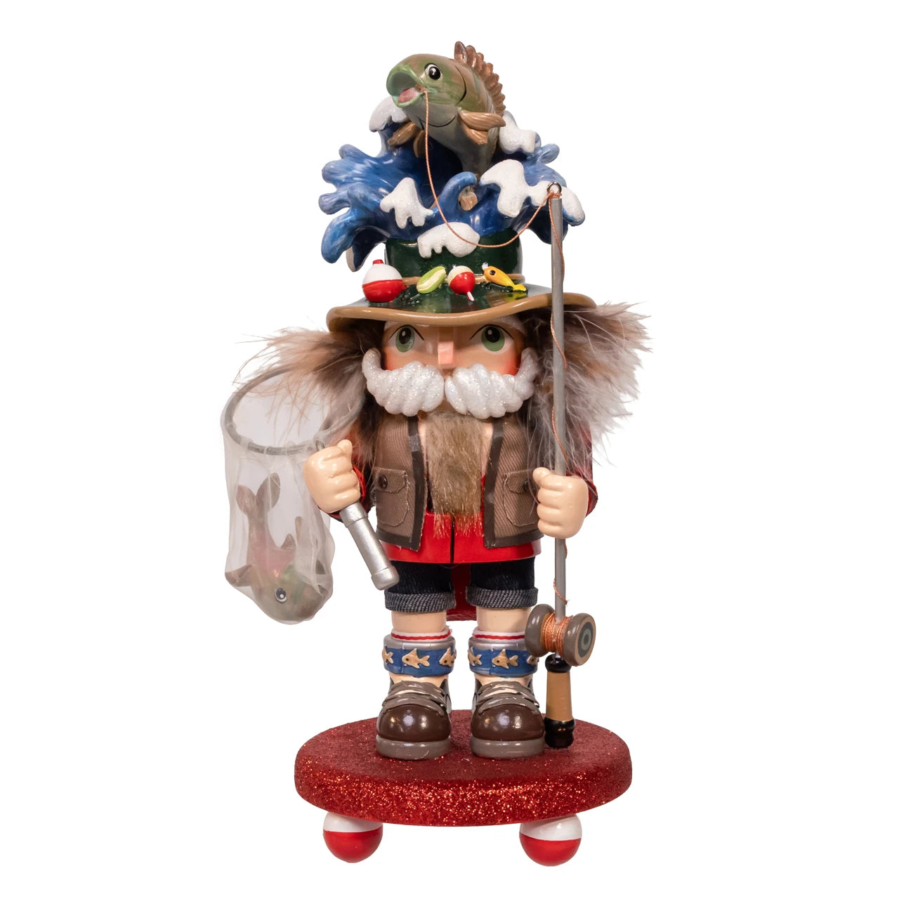 KA Nutcracker 12" Fisherman
