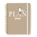 Peanuts Plan 2026 18-Month 6x8 Hardbound Spiral Planner
