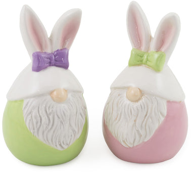 Easter Bunny Gnome Salt and Pepper Shakers    