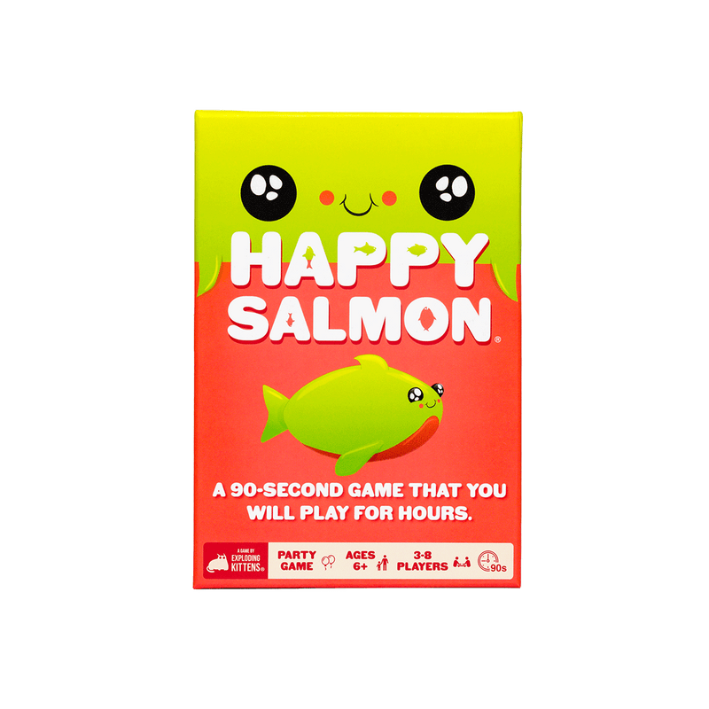 Happy Salmon - Green Fish Box