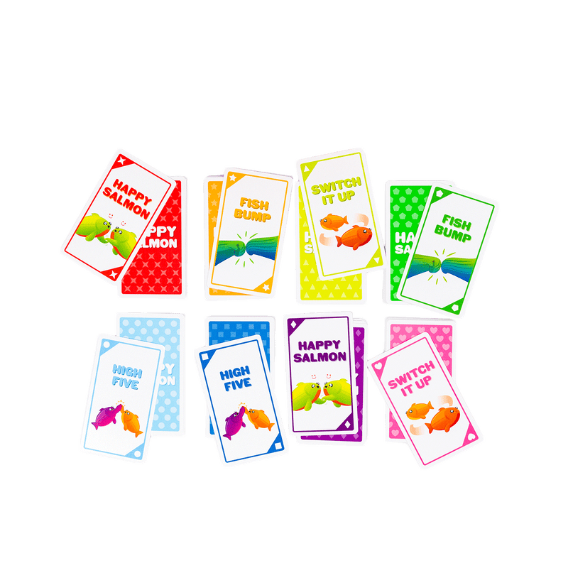 Happy Salmon - Green Fish Box