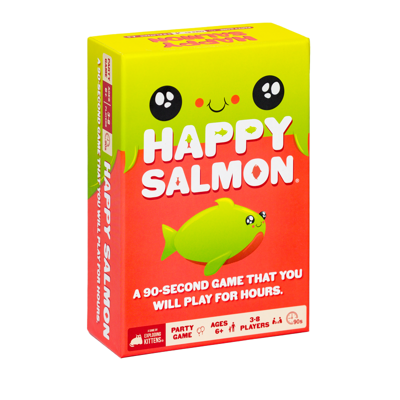 Happy Salmon - Green Fish Box