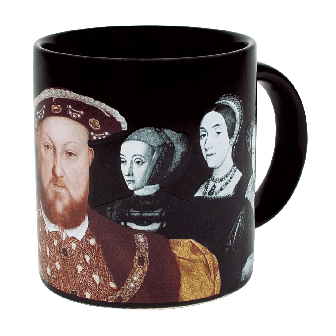 UPG Henry VIII & His Disappearing Wives Heat Transforming Mug