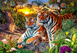 Hidden Tigers 400 Piece Family Puzzle
