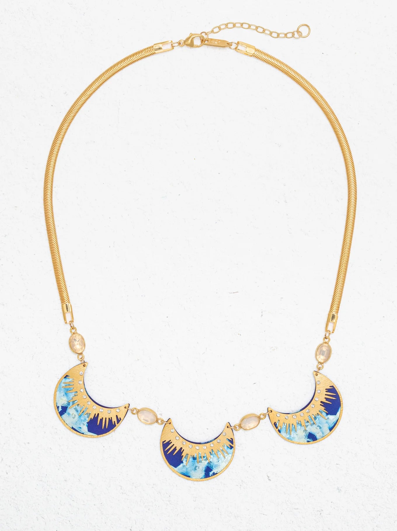 Holly Yashi Selena Necklace - Midnight Blue