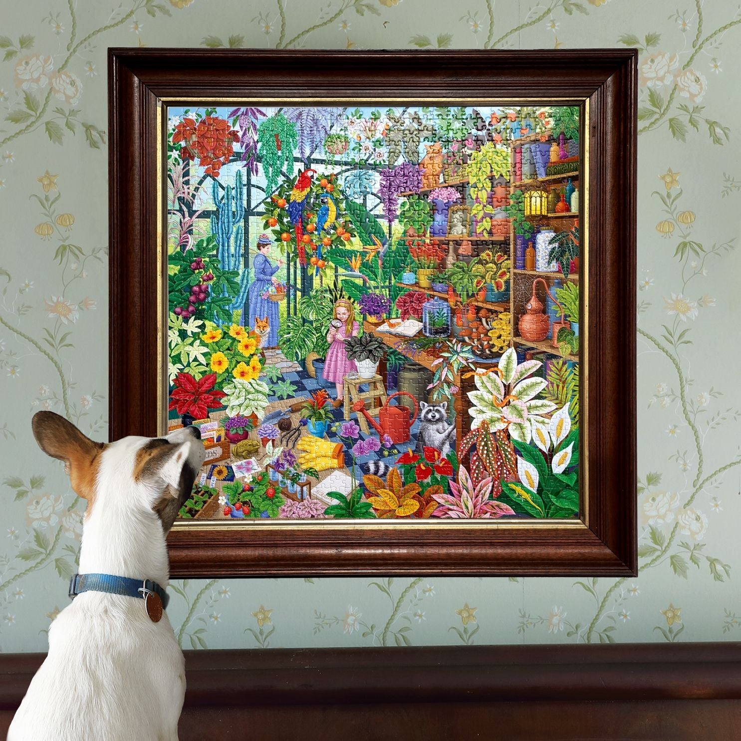 eeBoo Alchemist's Greenhouse 1000 Piece Puzzle