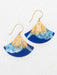 Holly Yashi Aster Earrings - Midnight Blue