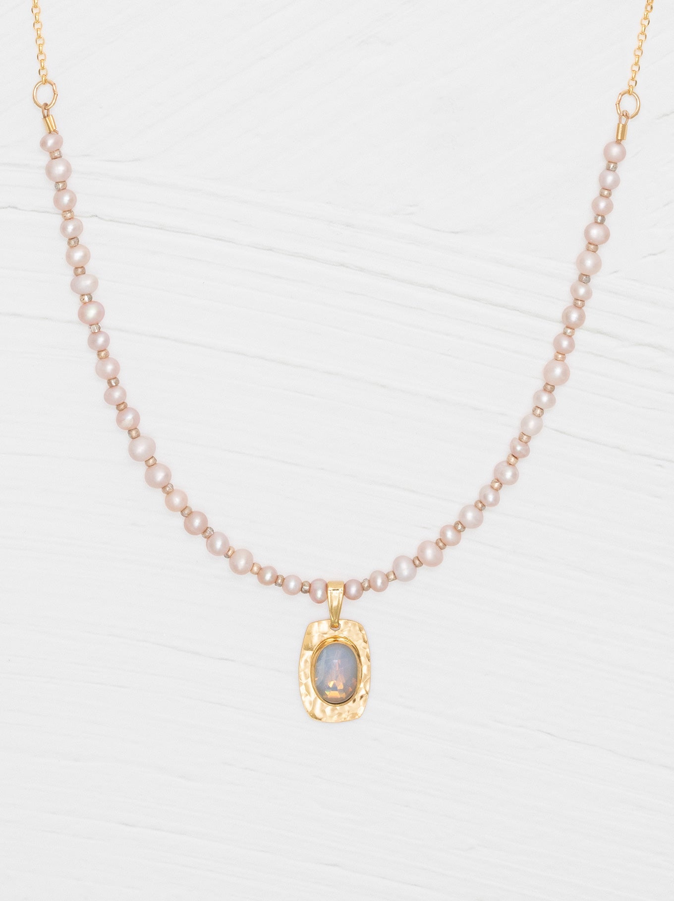 Holly Yashi Adelaide Necklace - Gold / Blush