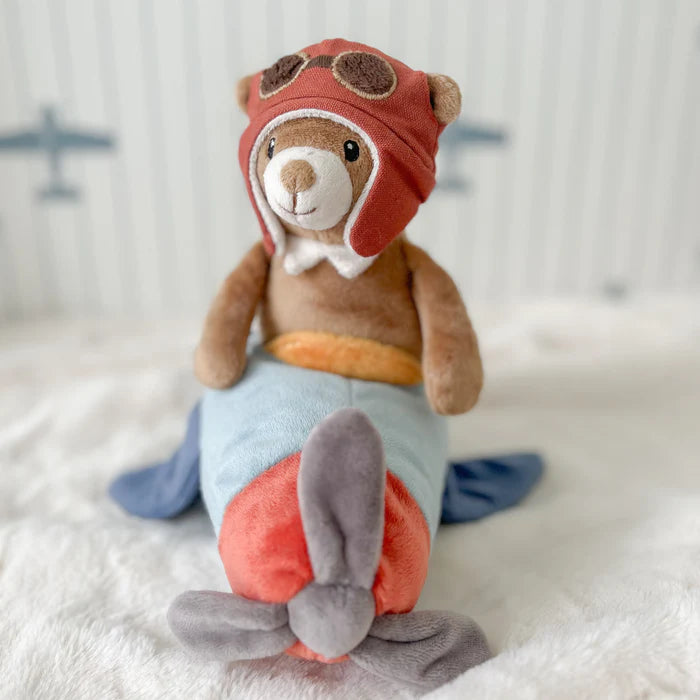 Mon Ami Pilot Bear and Plane Activity Set