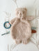 Mon Ami Baldwin Bear Plush and Silicone Teether Toy
