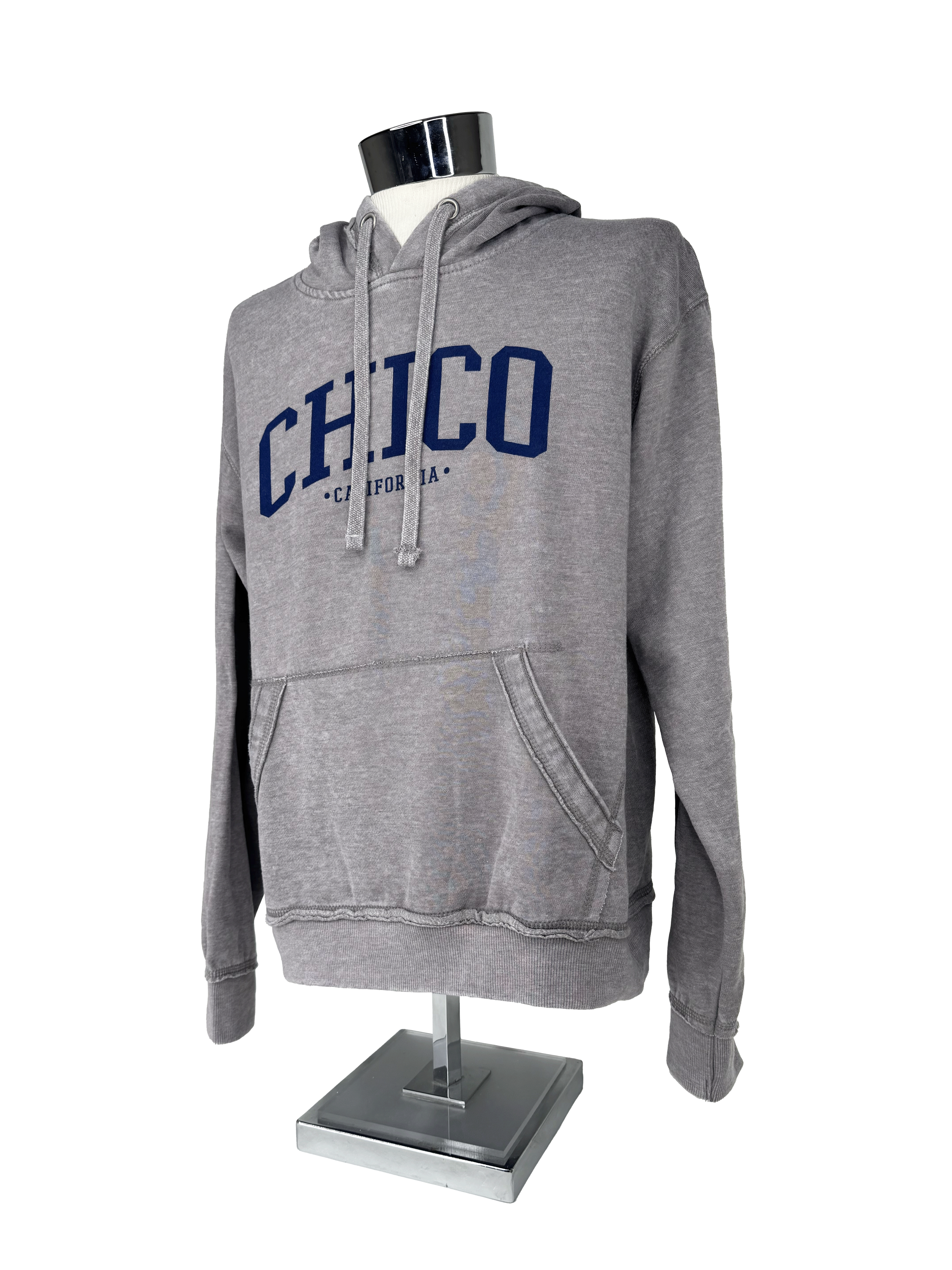 Ivy Scene This Chico Burnout Wash Hooded Sweatshirt Light Grey XS 3279478.1