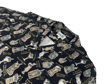 Reyn Spooner Maui Mai Tai Button Front Short Sleeve Camp Shirt