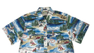 REYN SPOONER Annual Hawaiian Christmas Button Down Shirt - 2019