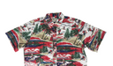 REYN SPOONER Annual Hawaiian Christmas Button Down Shirt - 2019