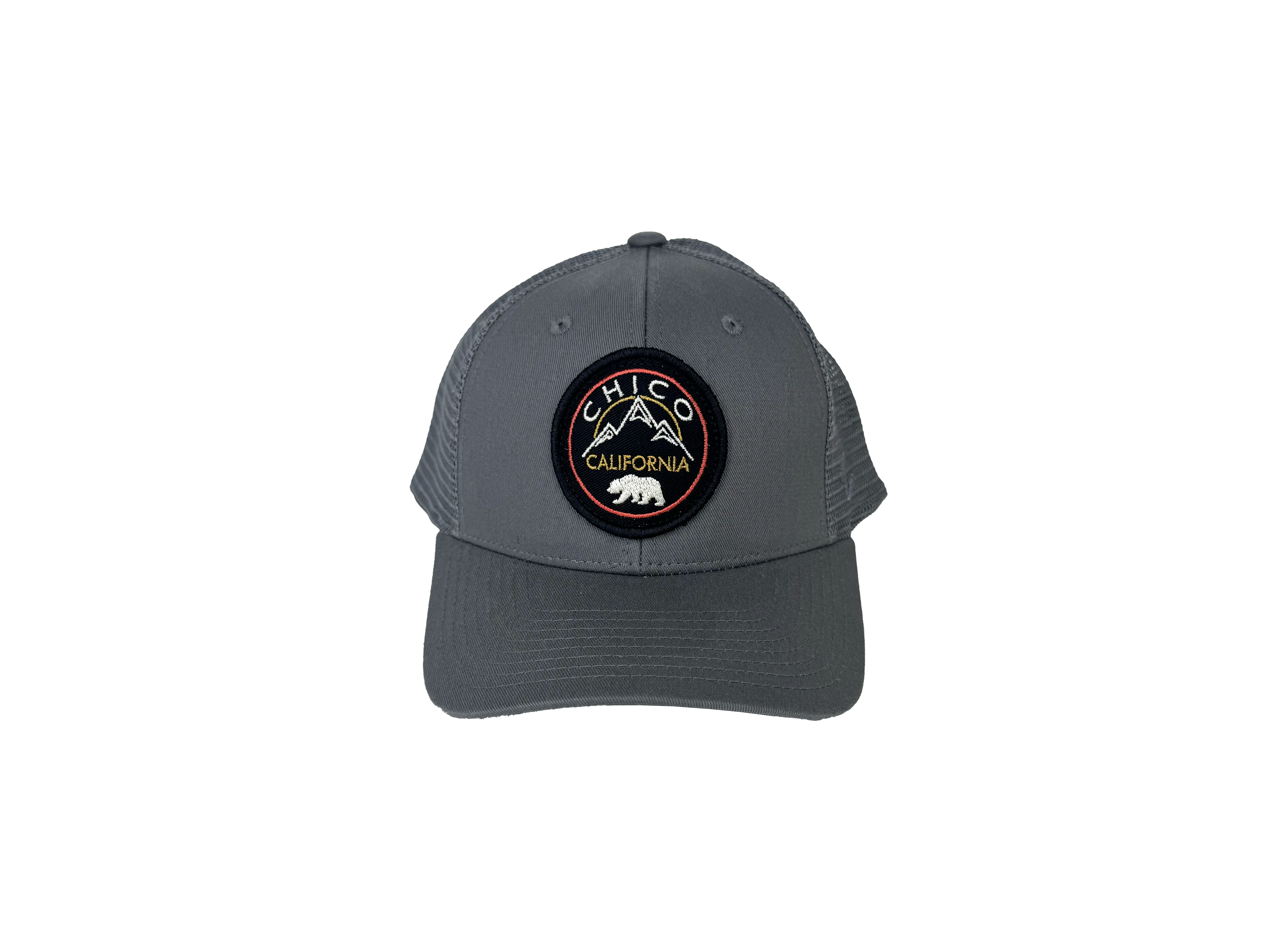Federalist Mountain Bear Logo Chico Hat Medium Grey 3282015.2
