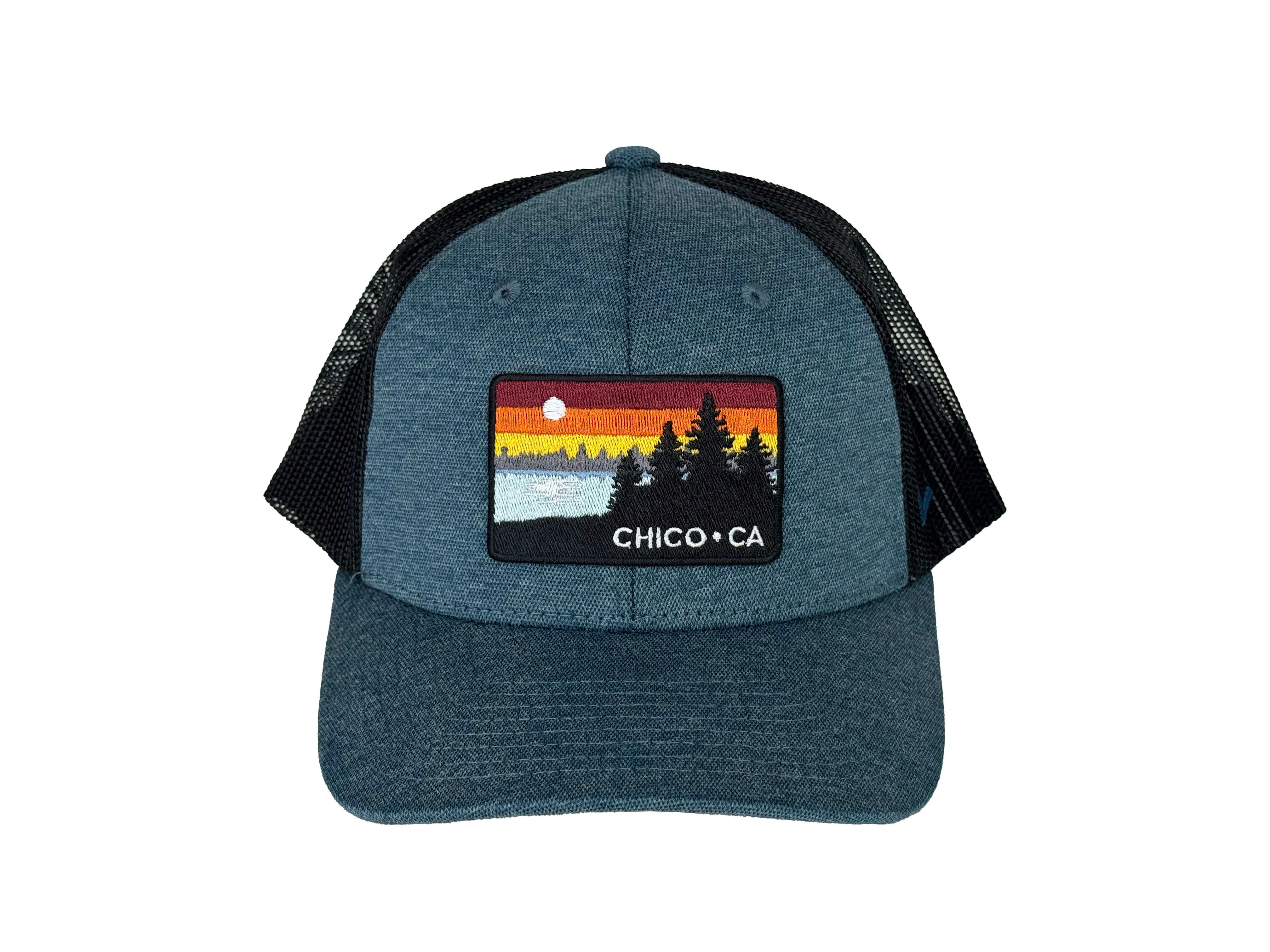 Kryptonian Pines Logo Chico Hat Dark Teal - Black 3282001.3