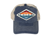 ZEPHYR Hallena Sun Logo Chico Hat Indigo Khaki 3282013.2