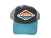 ZEPHYR Hallena Sun Logo Chico Hat Charcoal Caribbean 3282013.1