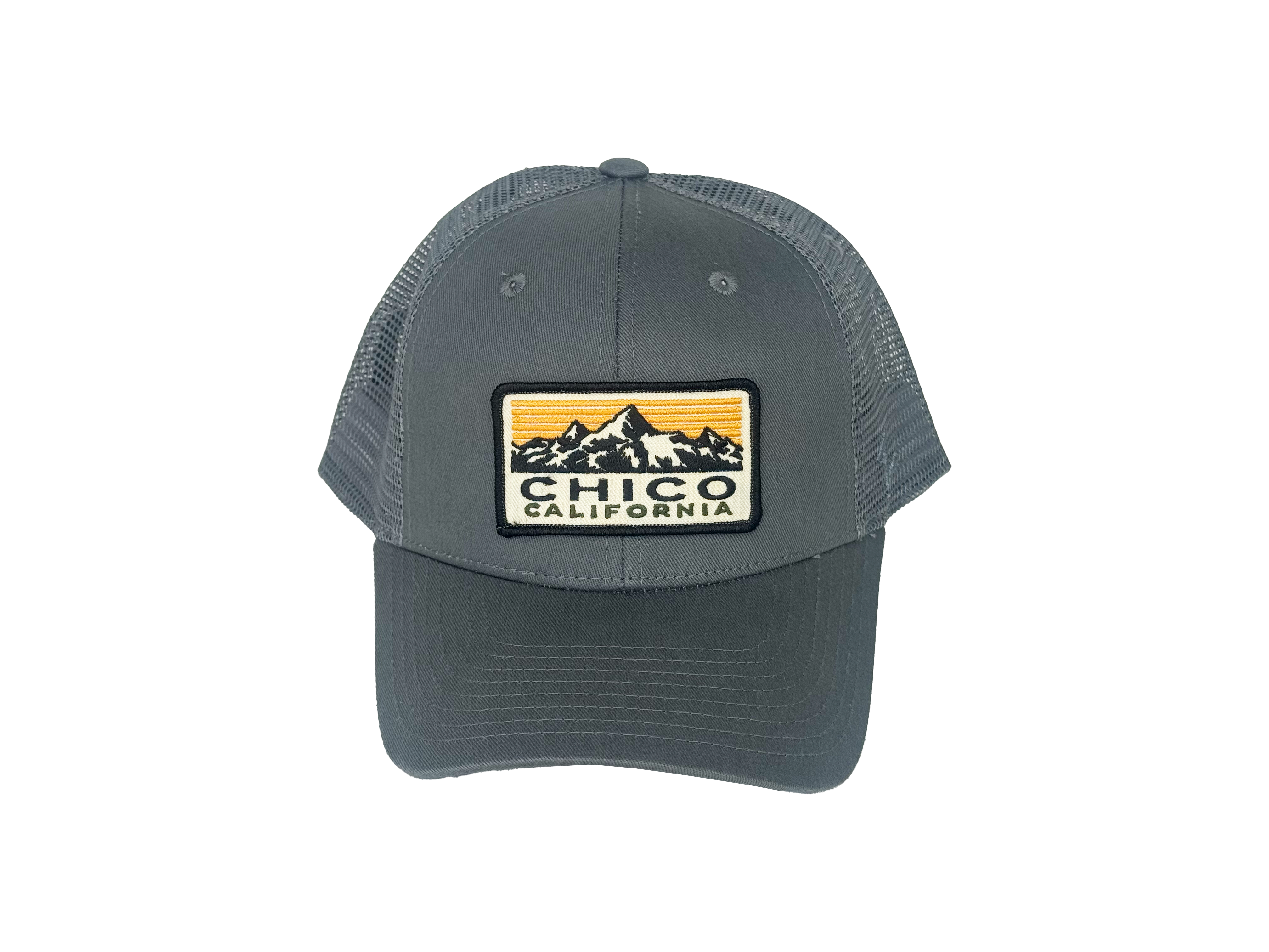 Trucker Style Chico Hat - Sine Dine Mountains Logo