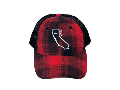 California Outline Chico Hat RED/BLK 3263714.1
