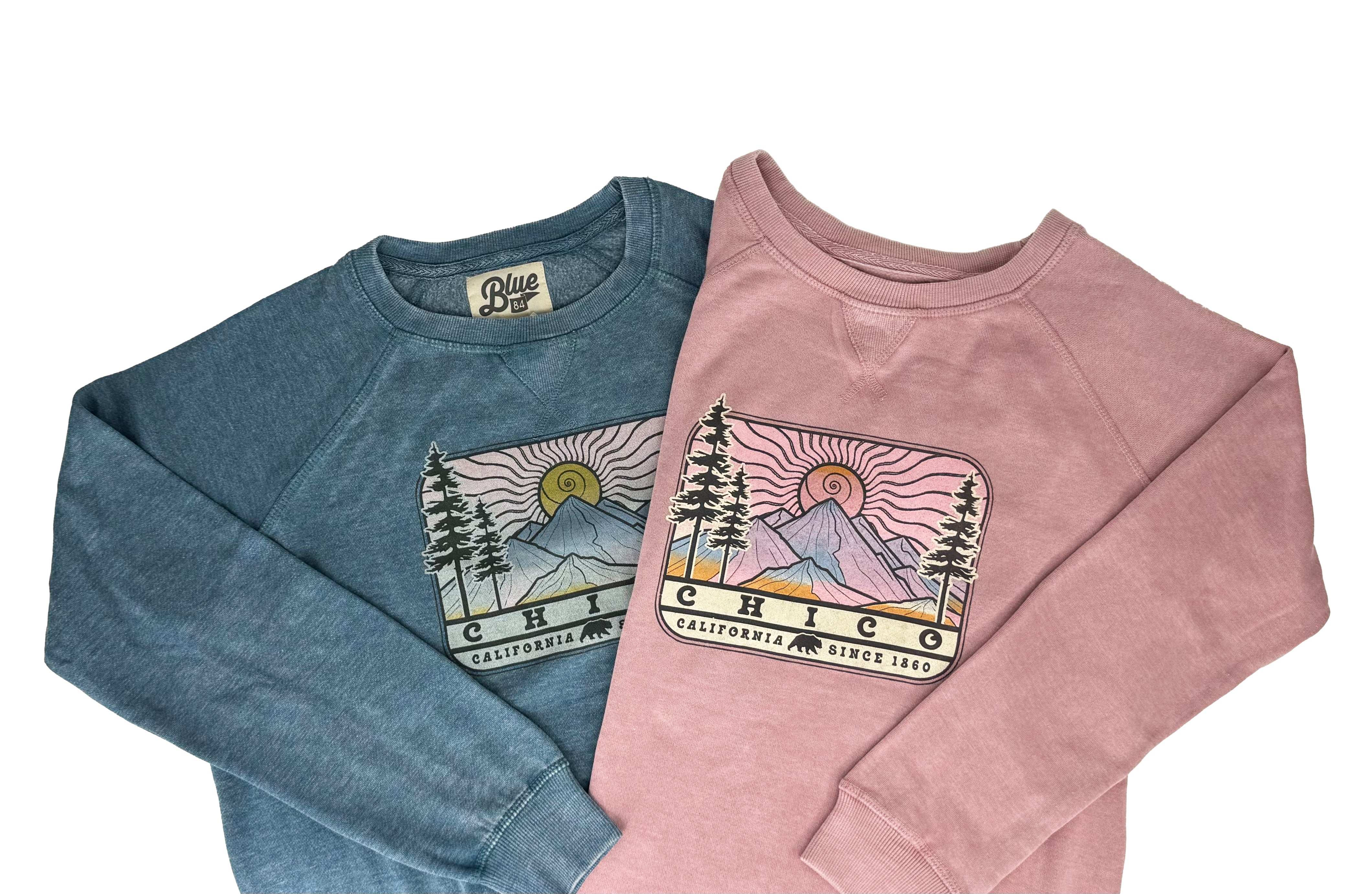 LAKESHIRTS Check up Mountain - Chico Sweatshirt