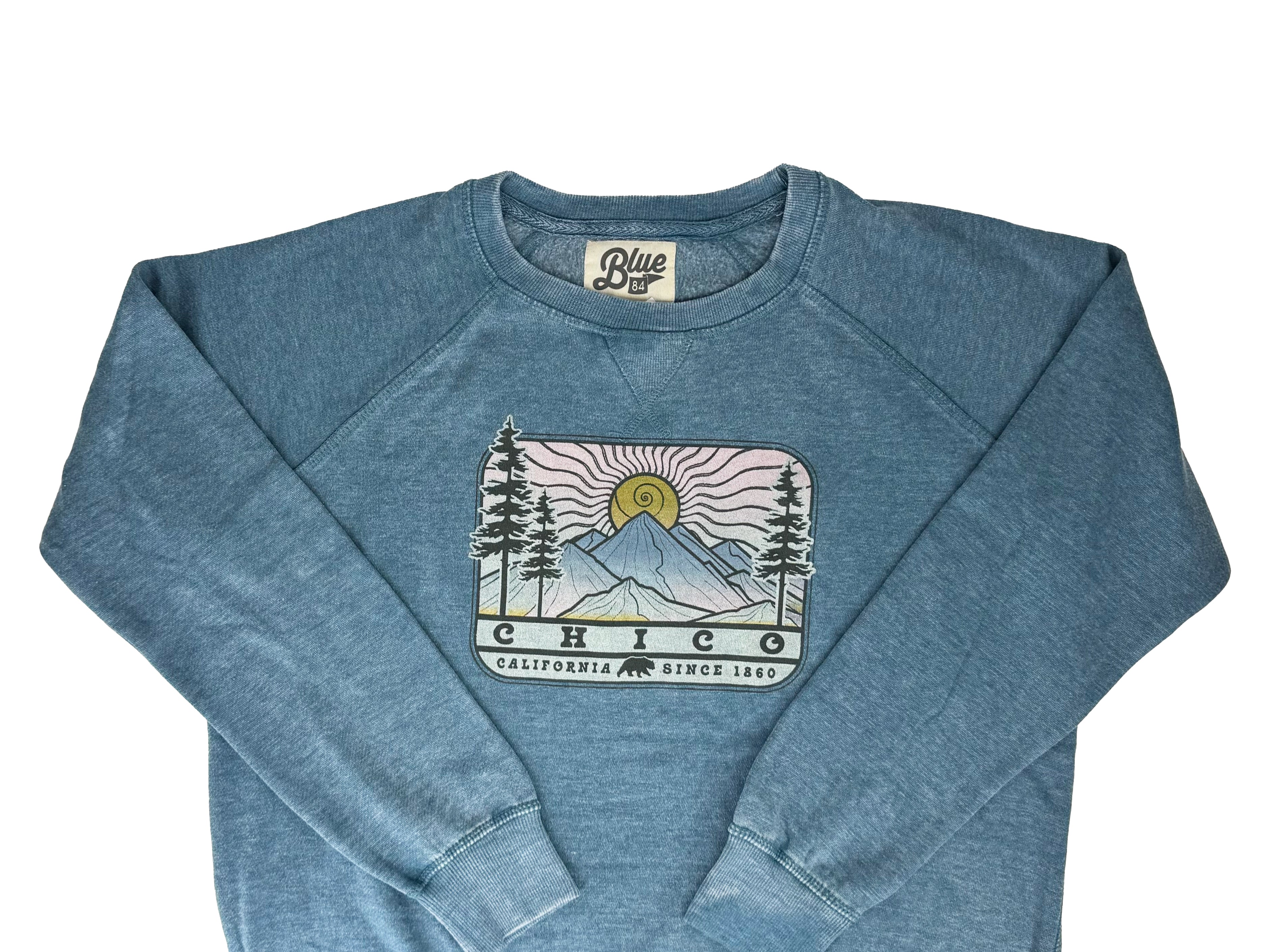 LAKESHIRTS Check up Mountain - Chico Sweatshirt