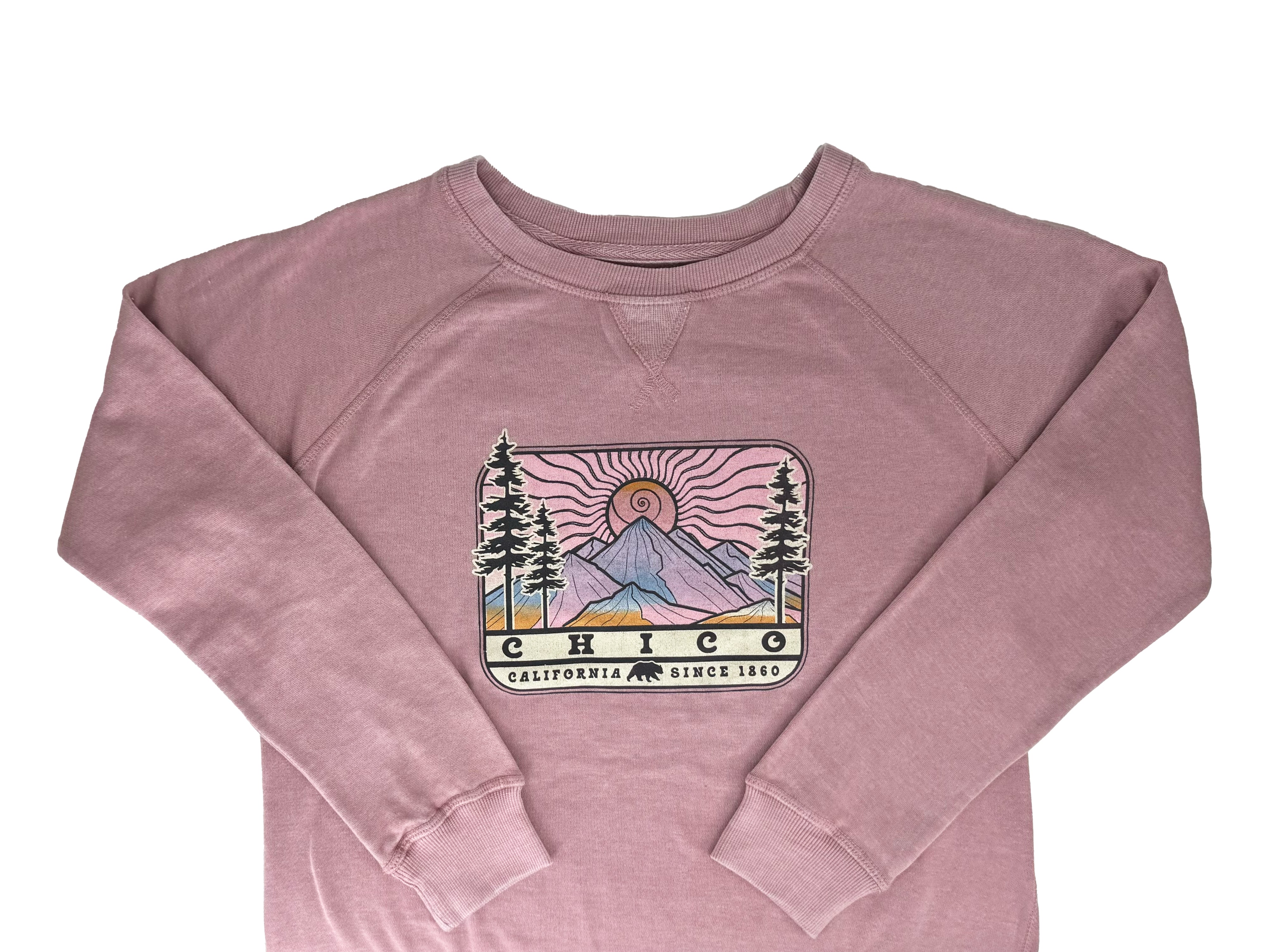 LAKESHIRTS Check up Mountain - Chico Sweatshirt