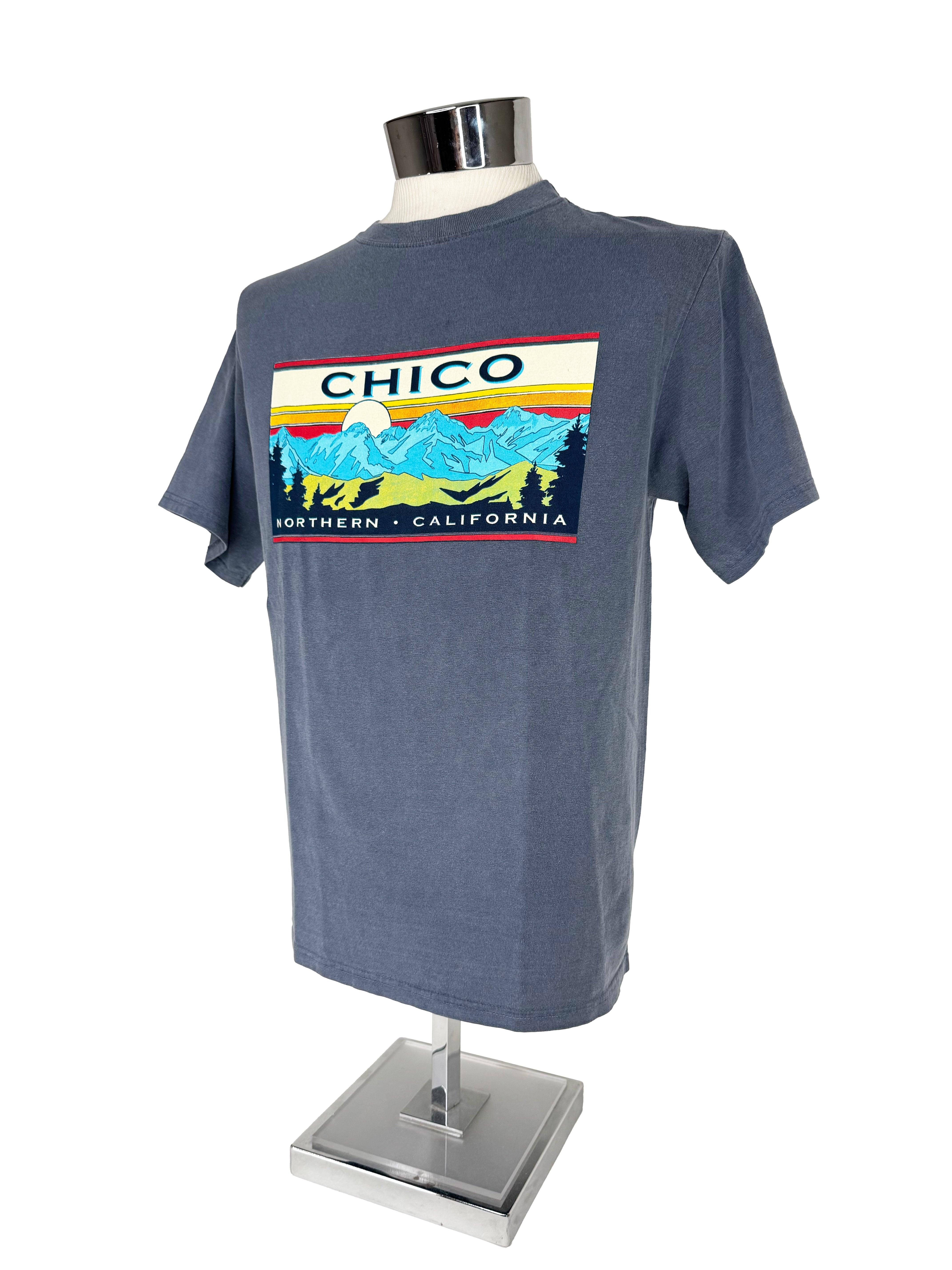 LAKESHIRTS Unwary Mountain - Chico T-Shirt Indigo S 3290206.7
