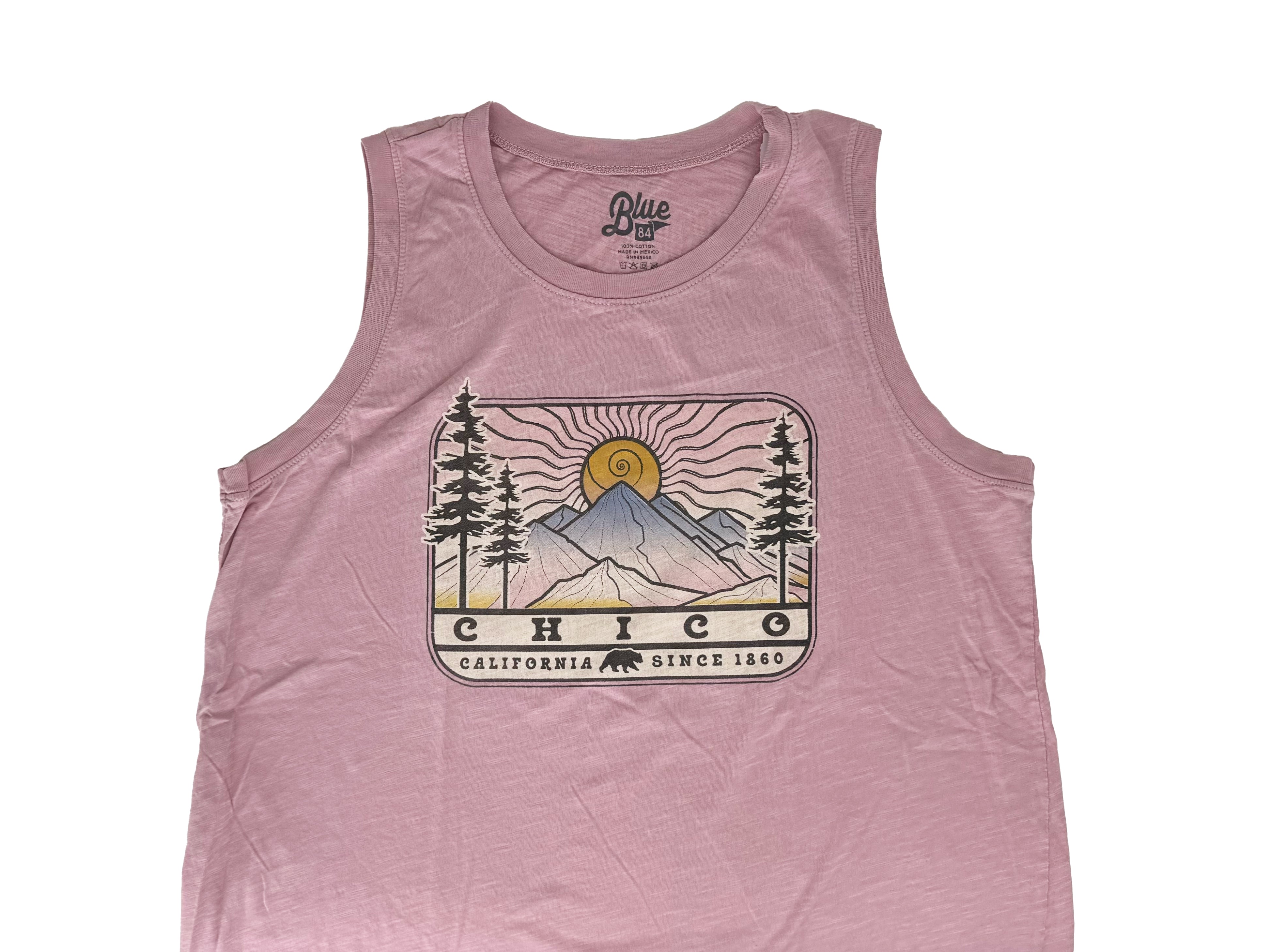 LAKESHIRTS Check up Mountain - Chico Tank Top