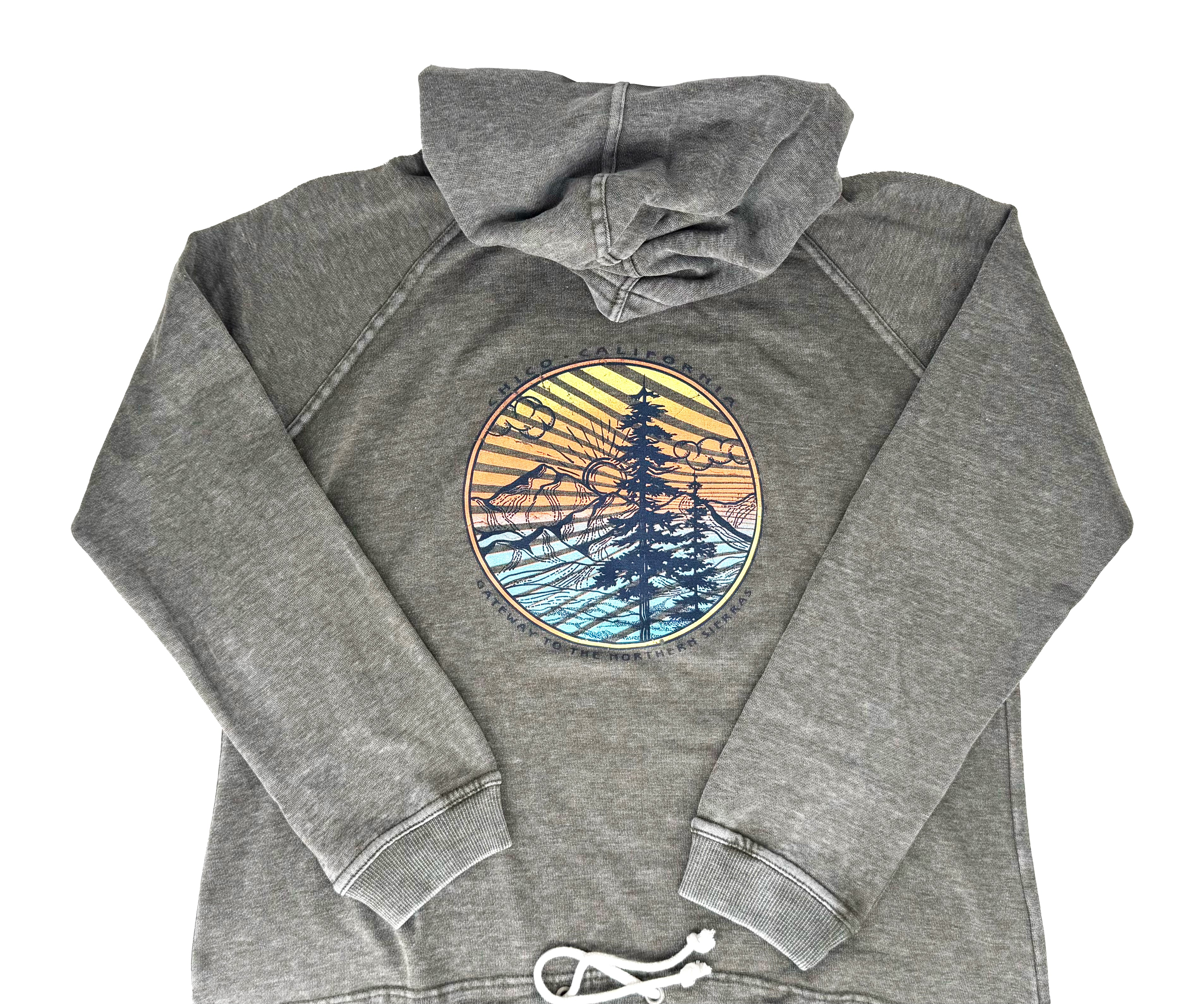 Pickled Mountain Chico - Womens Hooded Sweatshirt