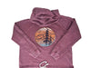 LAKESHIRTS Cranberry Pickled Mountain Chico - Womens Hooded Sweatshirt
