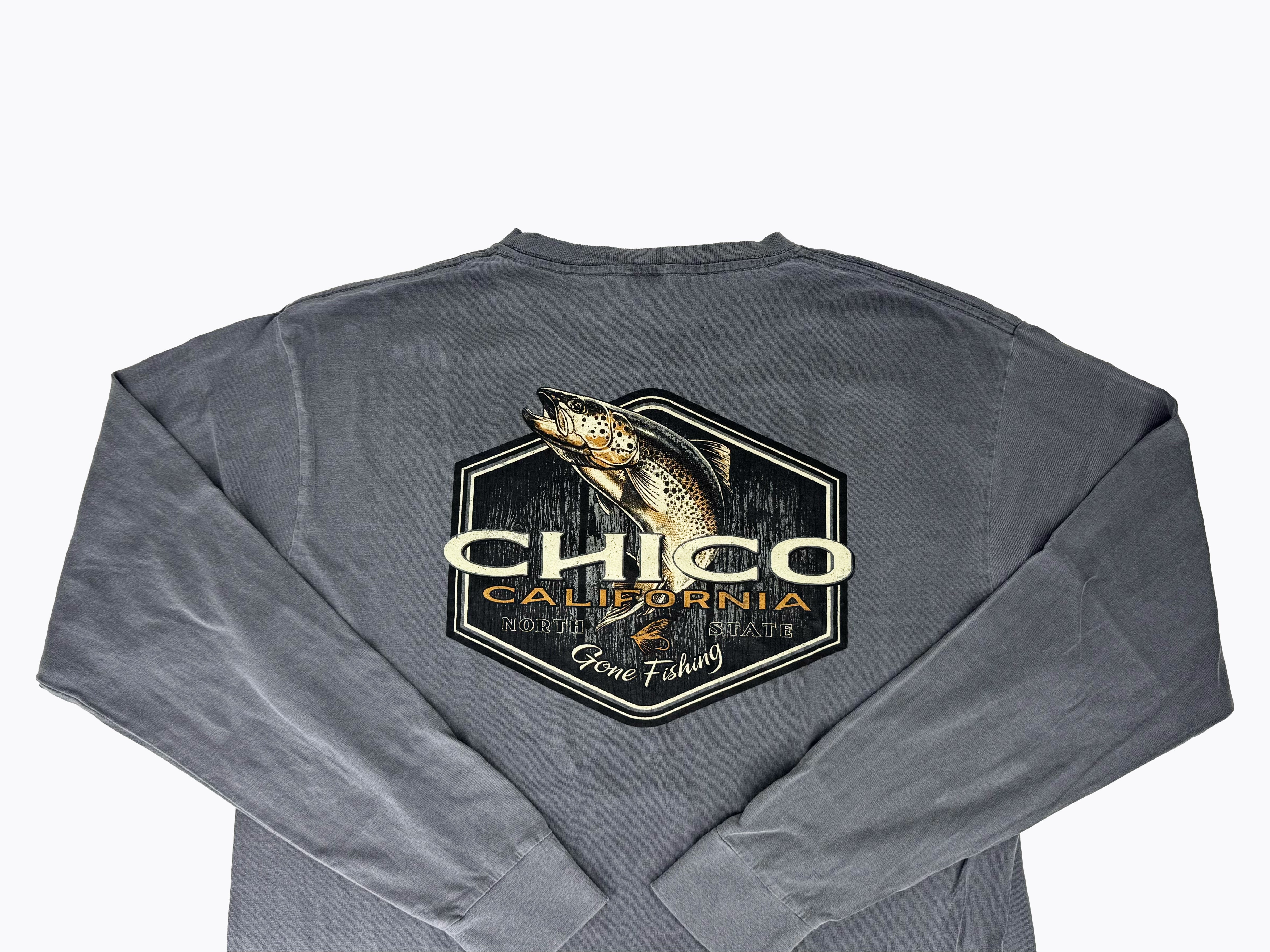 Sureness Trout Long Sleeve Chico T-Shirt - Black