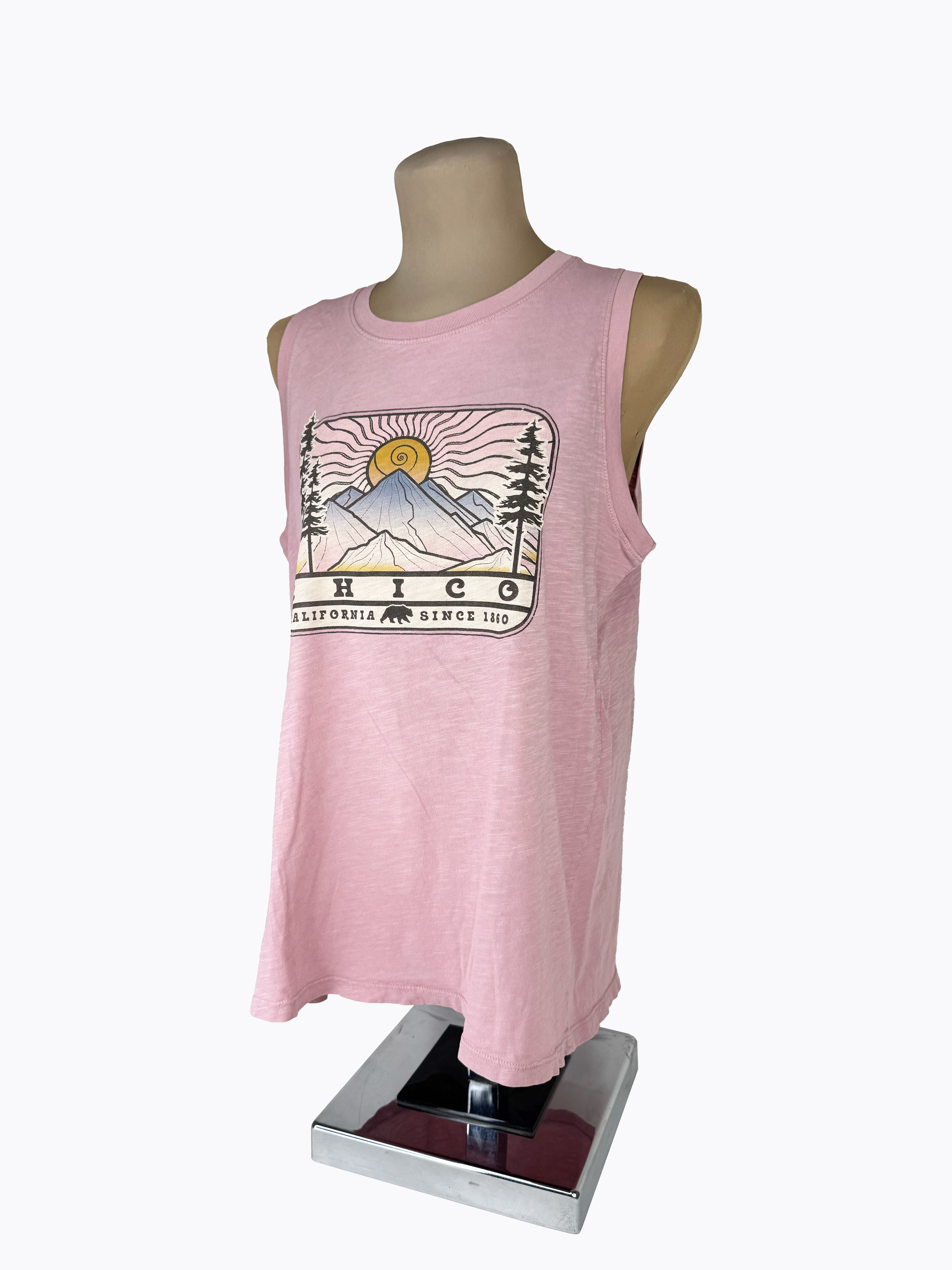 LAKESHIRTS Check up Mountain - Chico Tank Top