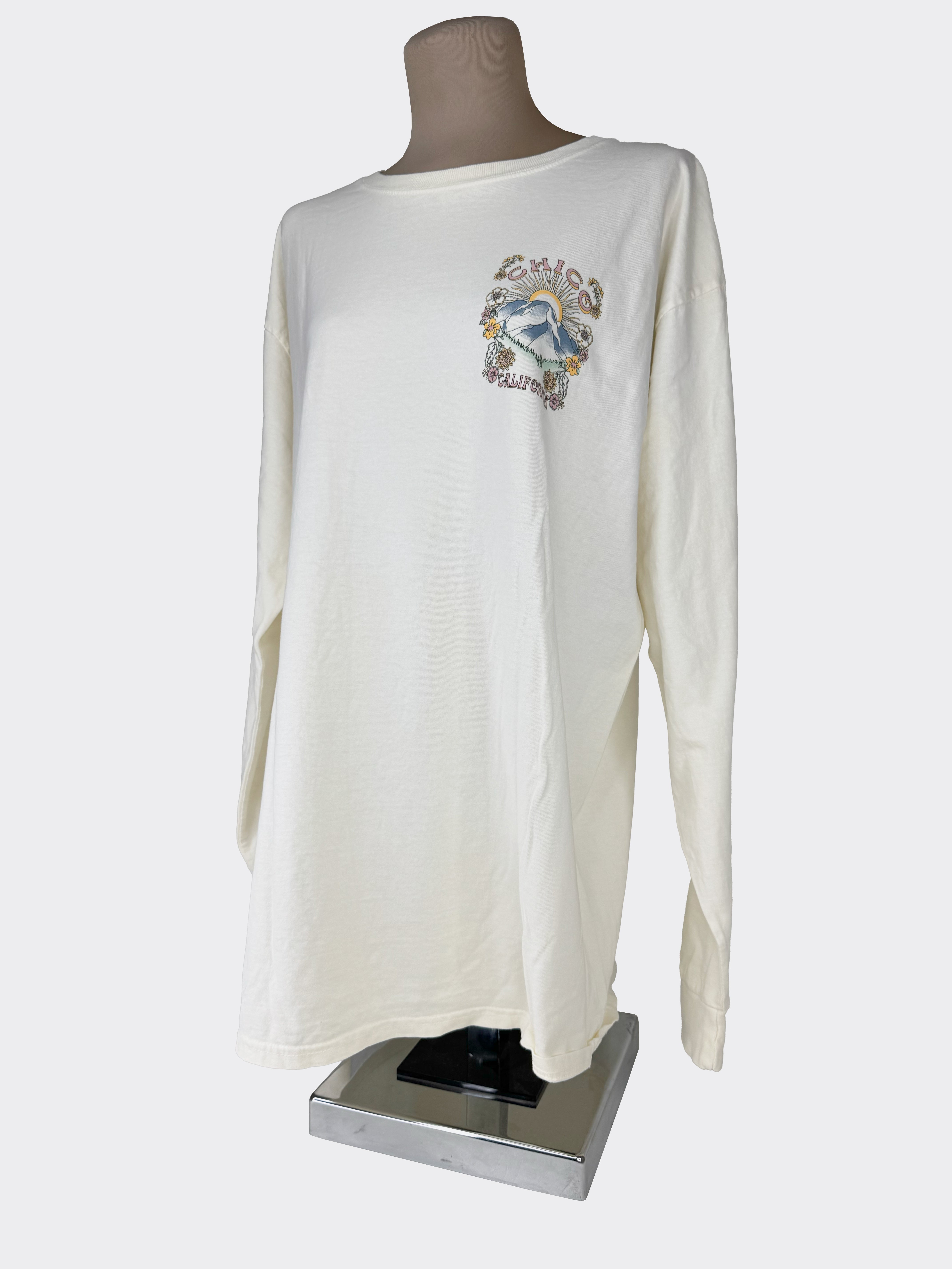 Torulose Long Sleeve 100% Cotton Chico T-Shirt