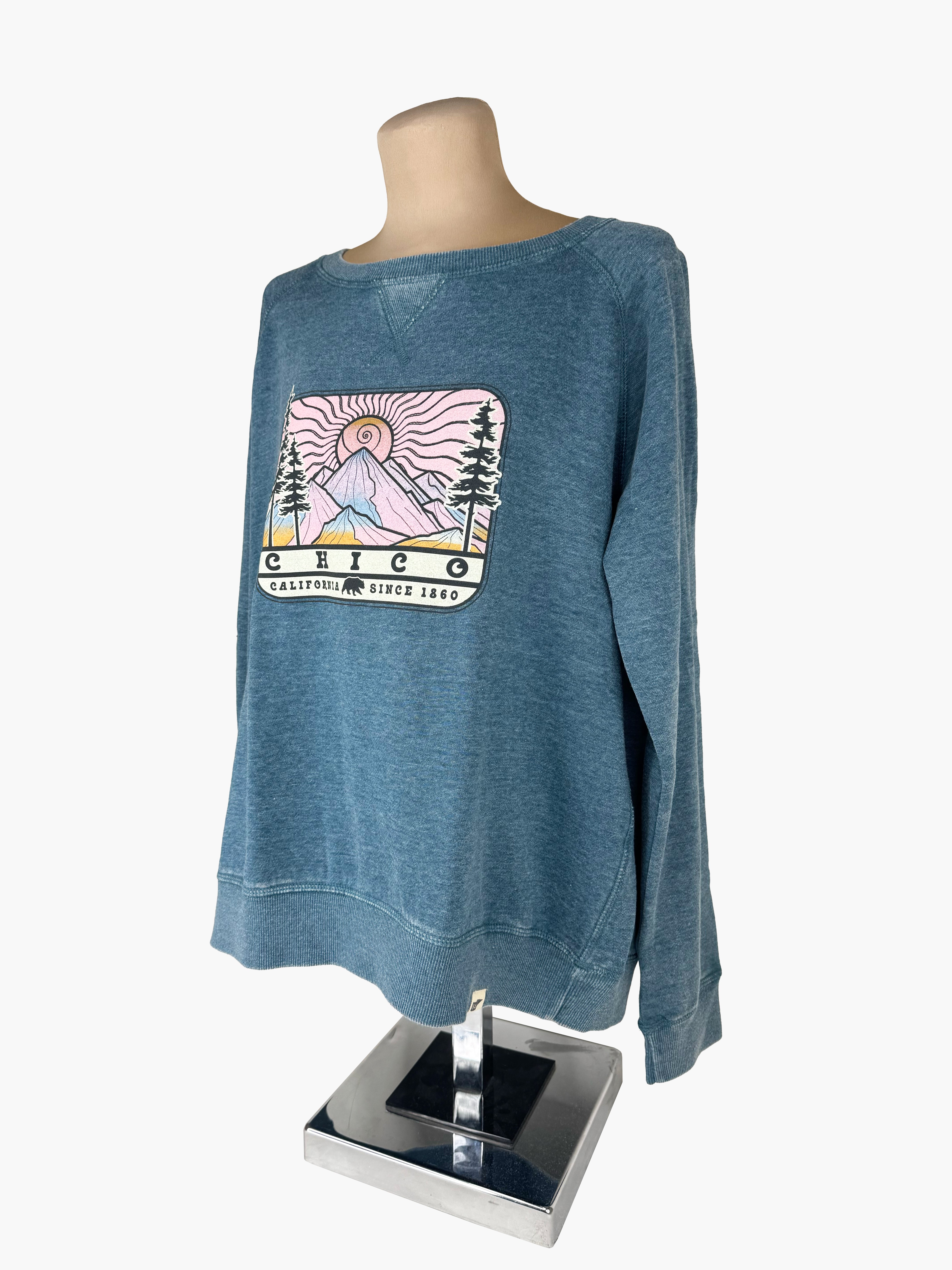 LAKESHIRTS Check up Mountain - Chico Sweatshirt Glacier S 3290171.1