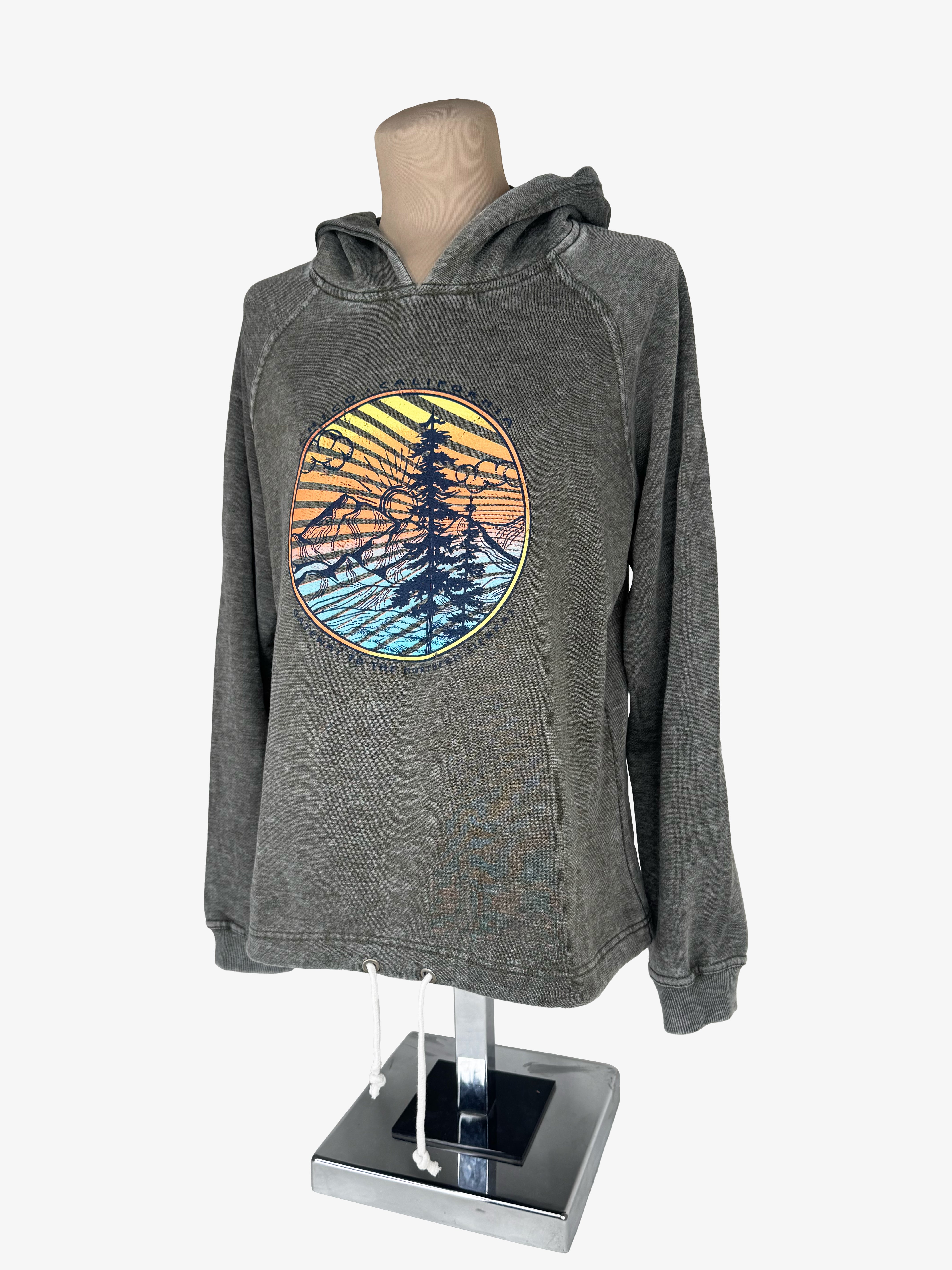 Pickled Mountain Chico - Womens Hooded Sweatshirt Woodland S LKS.BM8R4JBWHD.1
