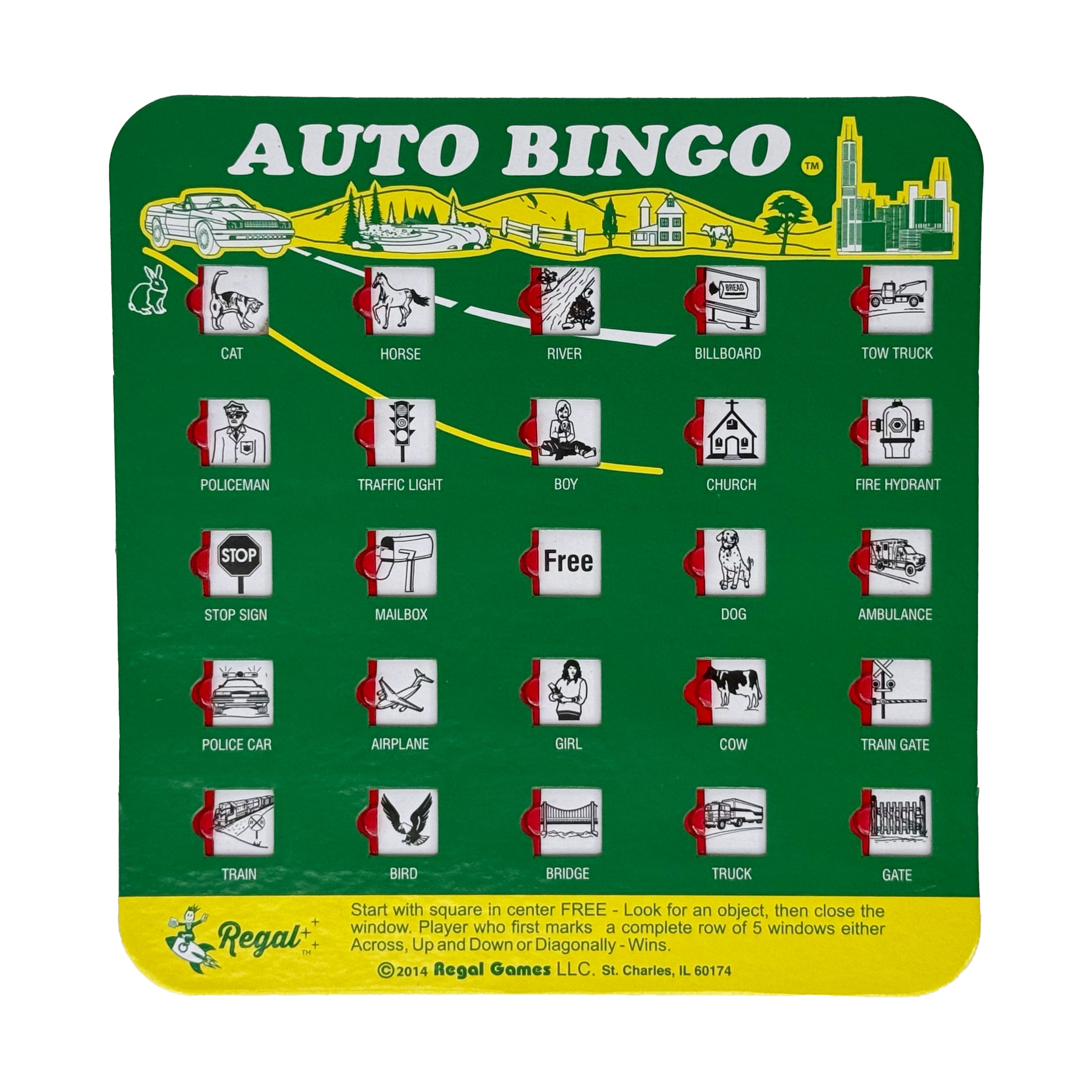 Auto Bingo - Assorted Cards