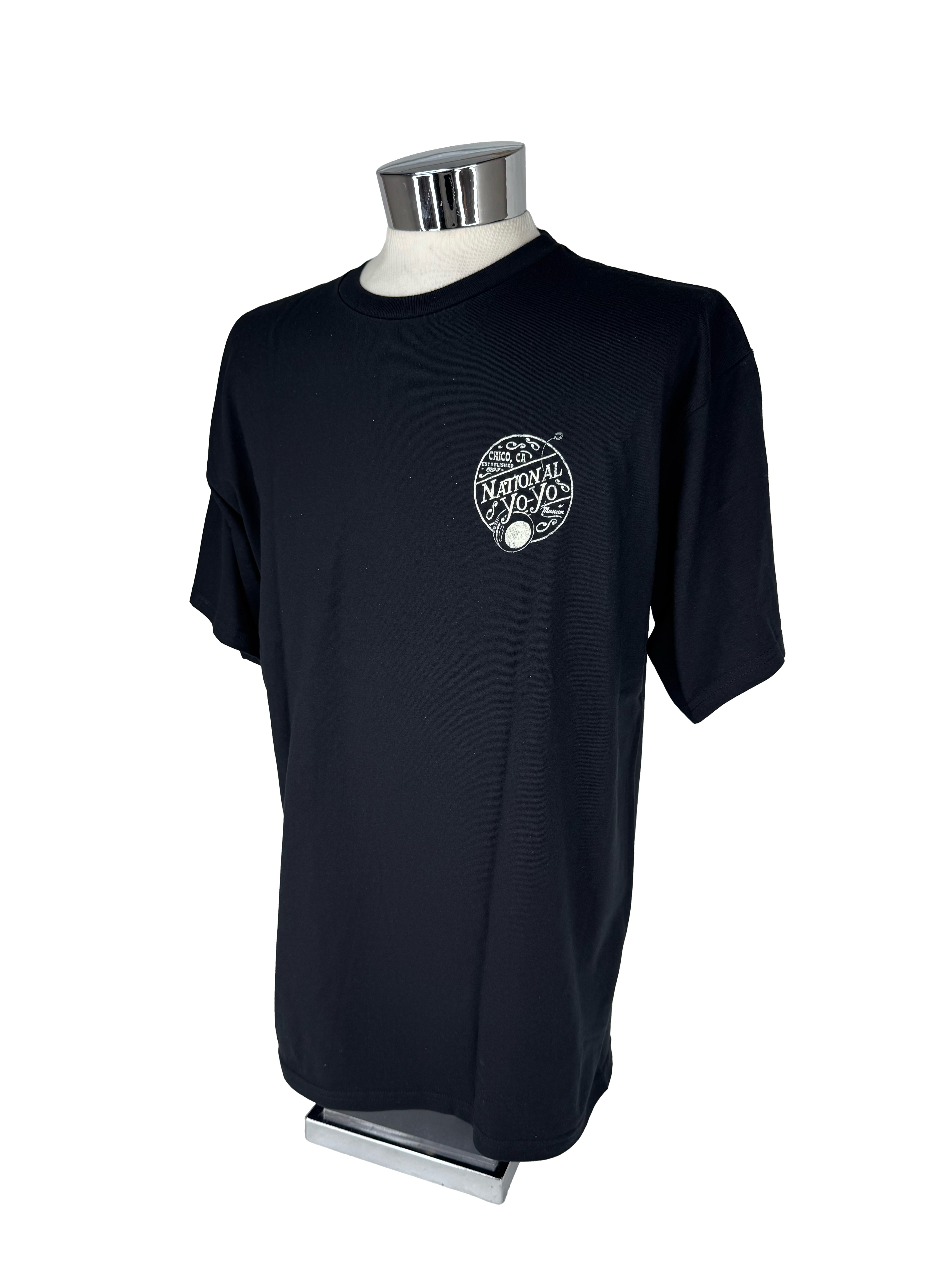 LAKESHIRTS Black National Yo-Yo Museum Chico T-Shirt Black S 3282581.1