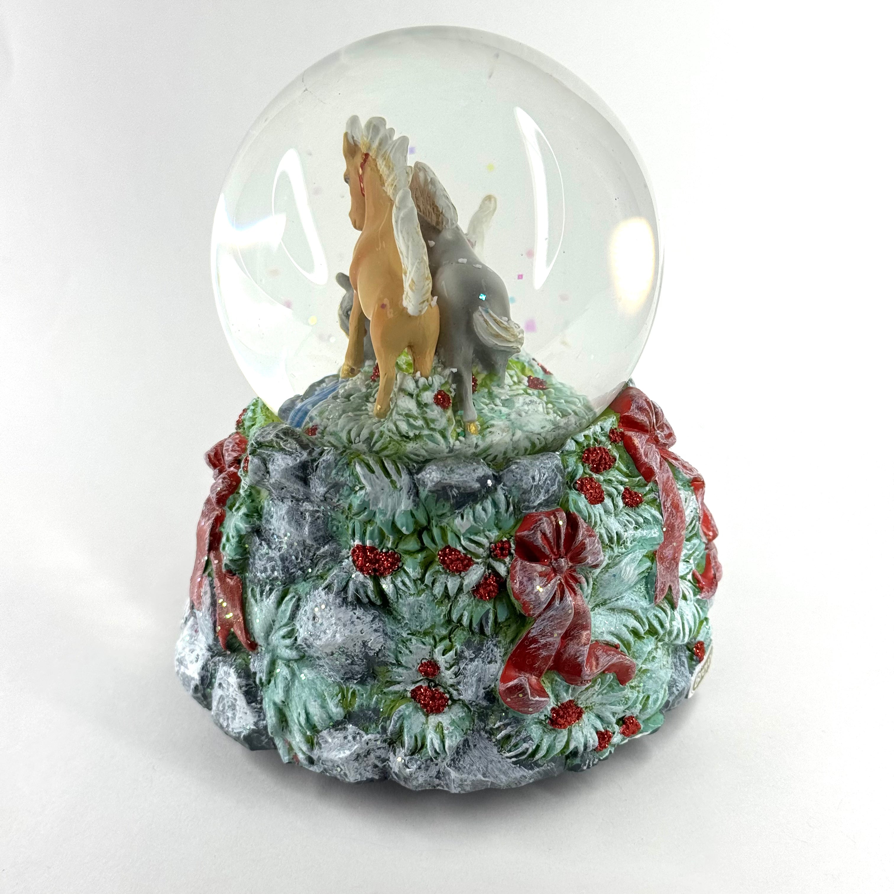 BRYR Winter Woodland Musical Snowglobe
