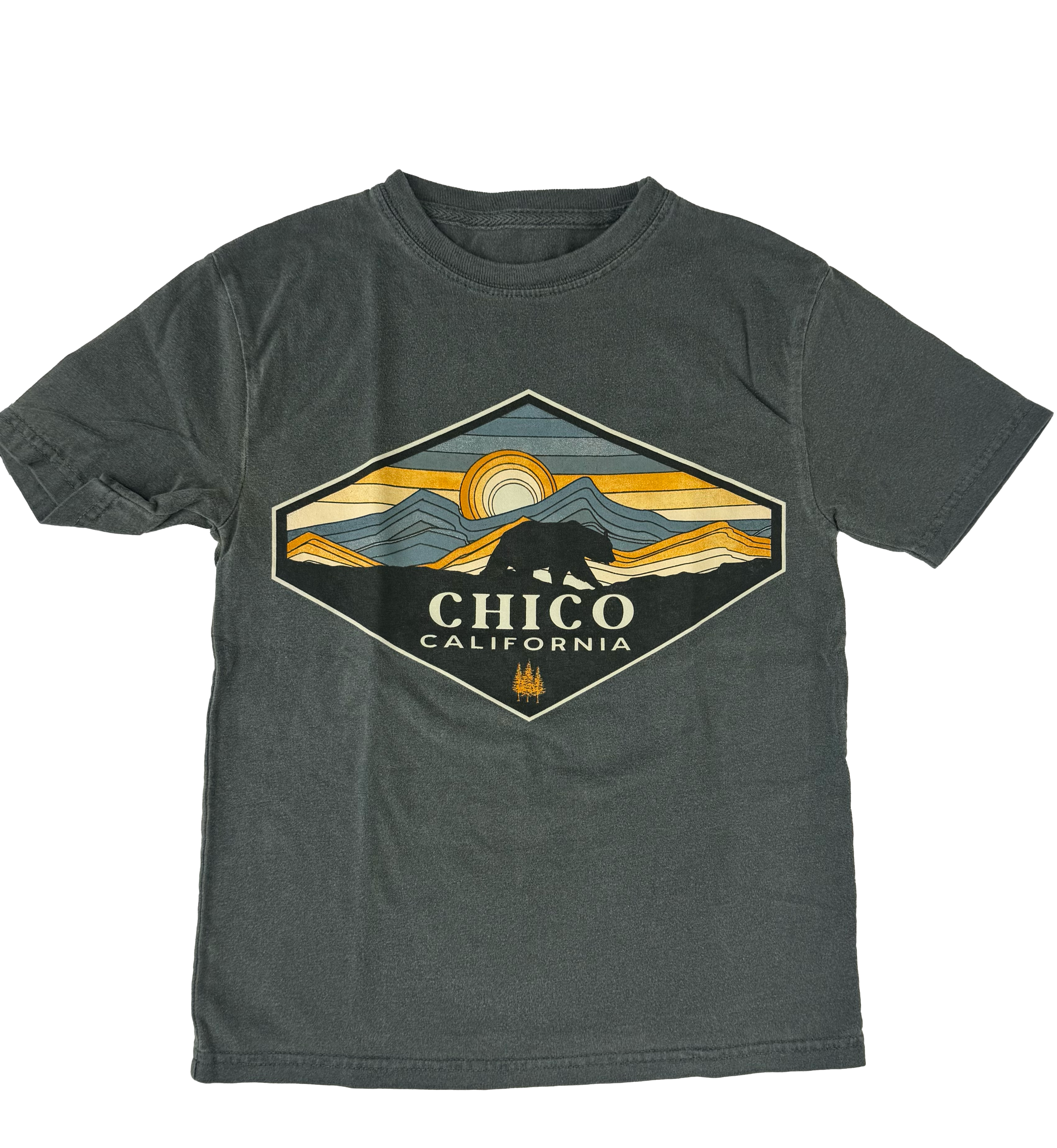 Night Owl Grizzly 100% Cotton Kids T-Shirt Forest XS 05619775