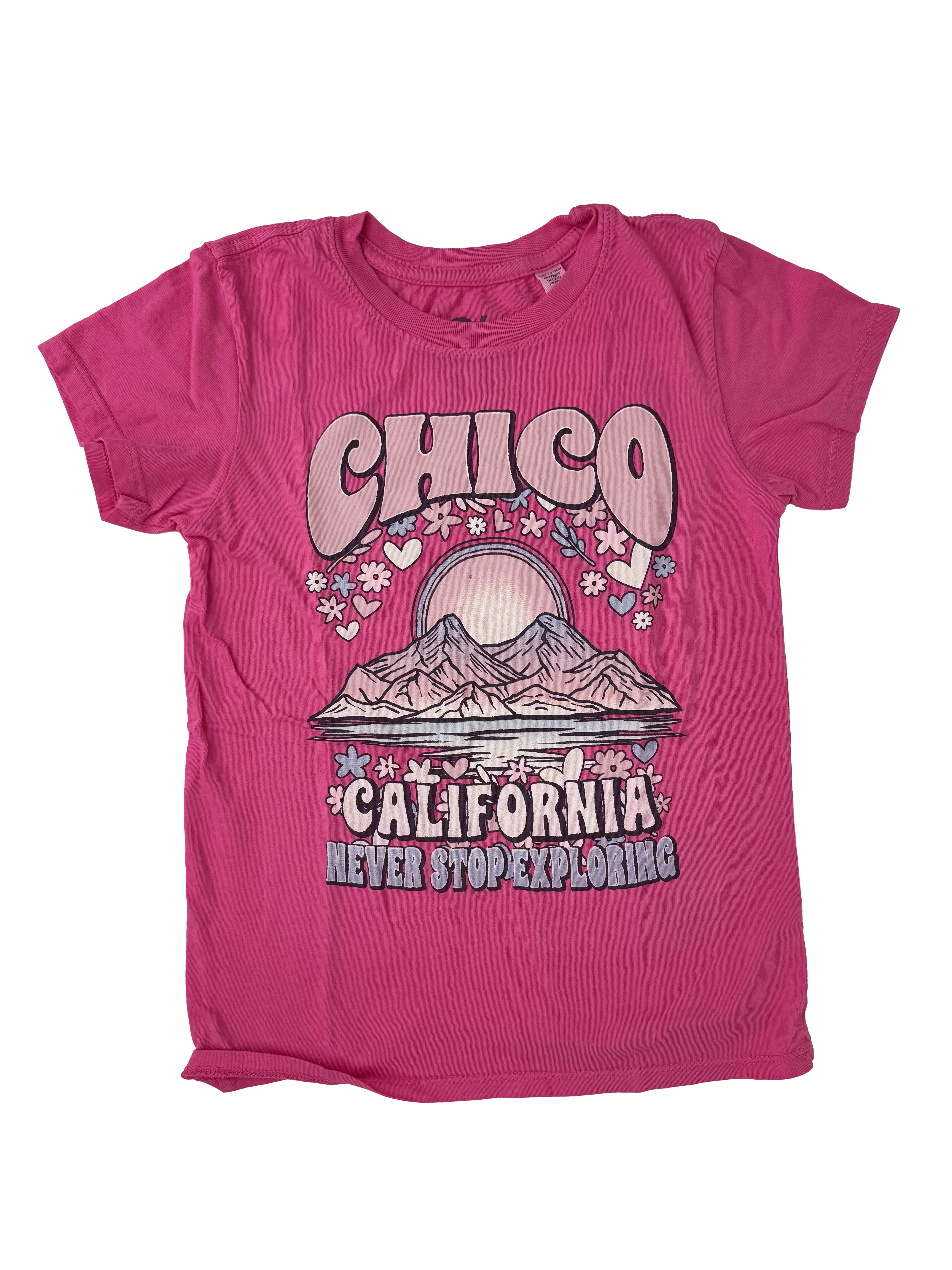 Bliss Fiilled Mountains Kids Chico T-Shirt Confetti XS 39942719