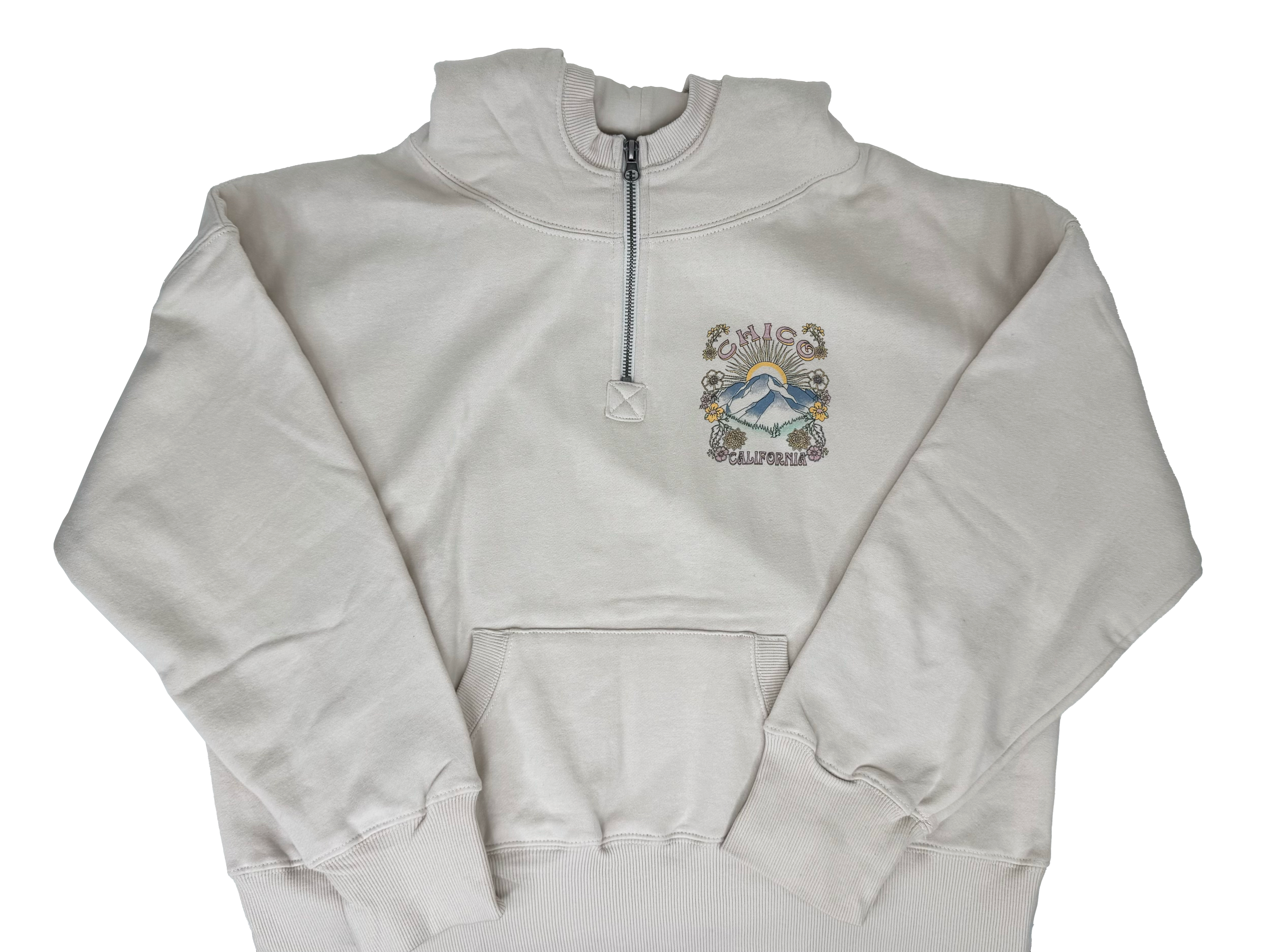 Torulose Quarter Zip Chico Hoodie Sweatshirt