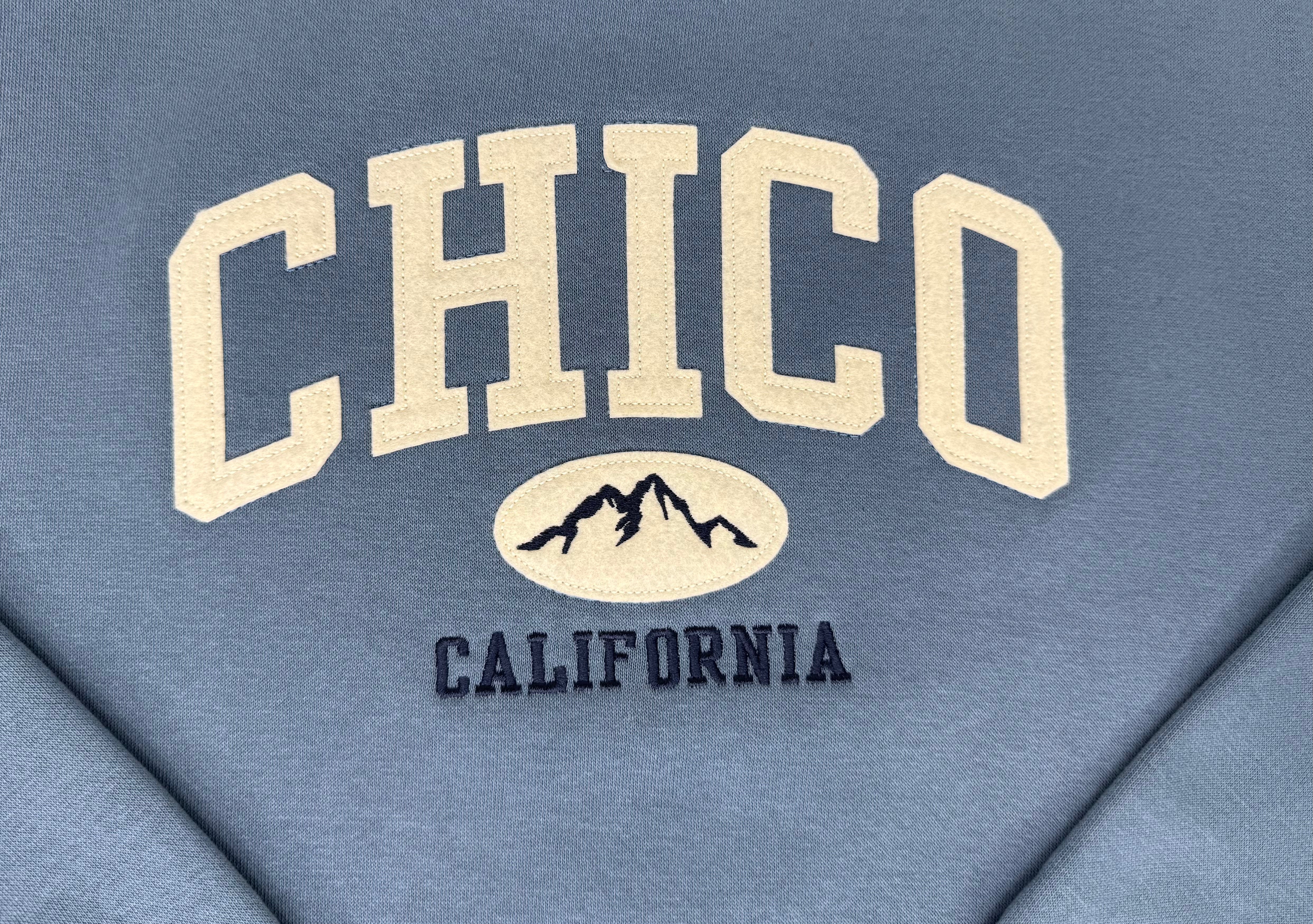 DadPack Mountain Appliqué Chico Crew Neck Sweatshirt